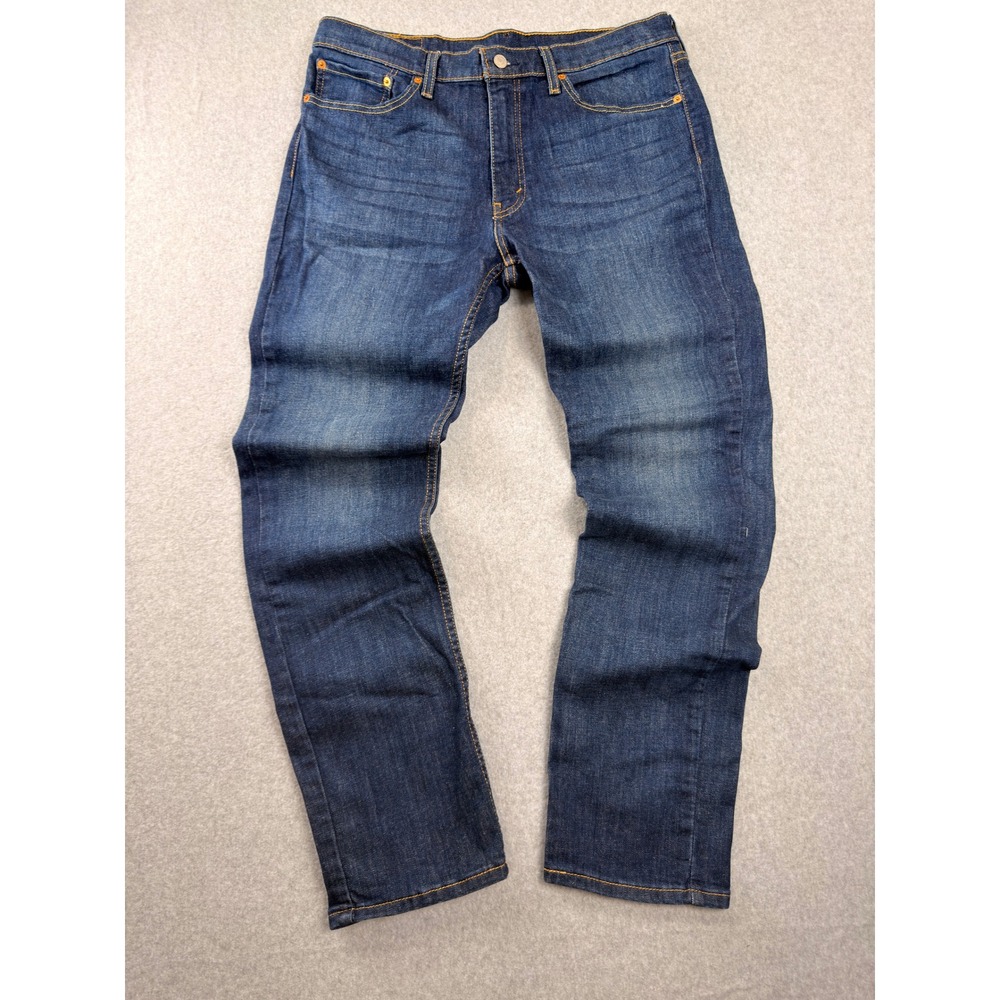 Levis 511 Slim Fit Jeans Mens 36x32 Dark Wash Indigo Stretch Denim 04511-4655